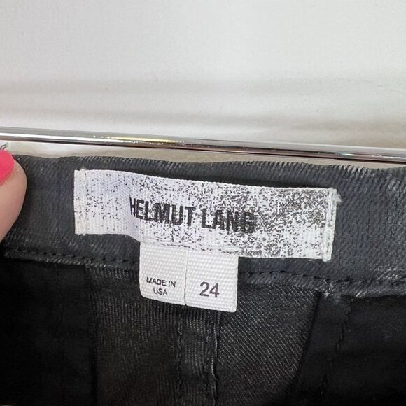 Helmut Lang Coated Stretch Legging Jeans - Picture 7 of 9